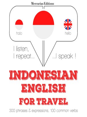 cover image of kata perjalanan dan frase dalam bahasa Inggris